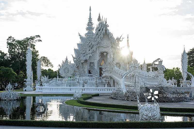 泰国白庙图片素材