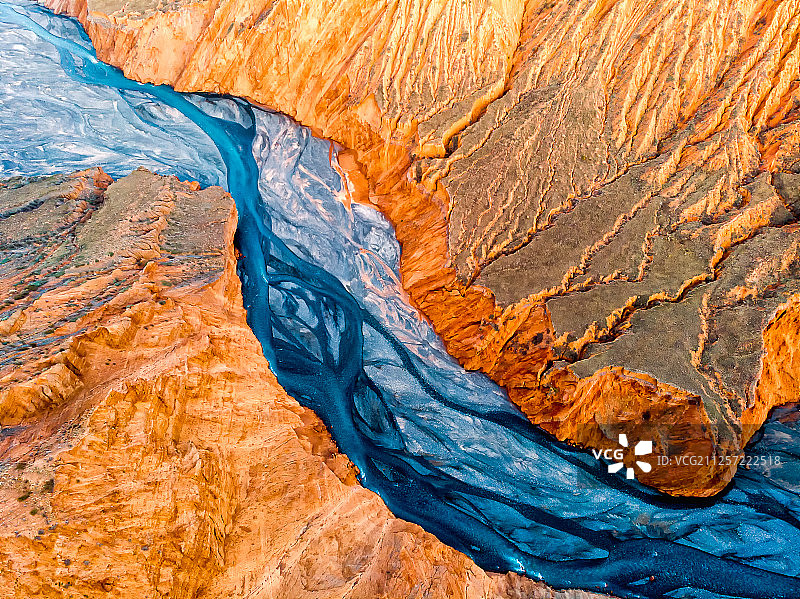 红与蓝图片素材