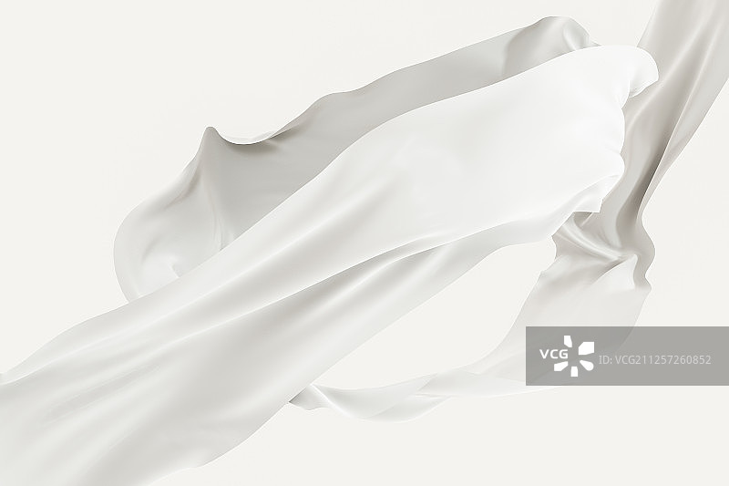 流动的布料 抽象风格背景 三维渲染图片素材