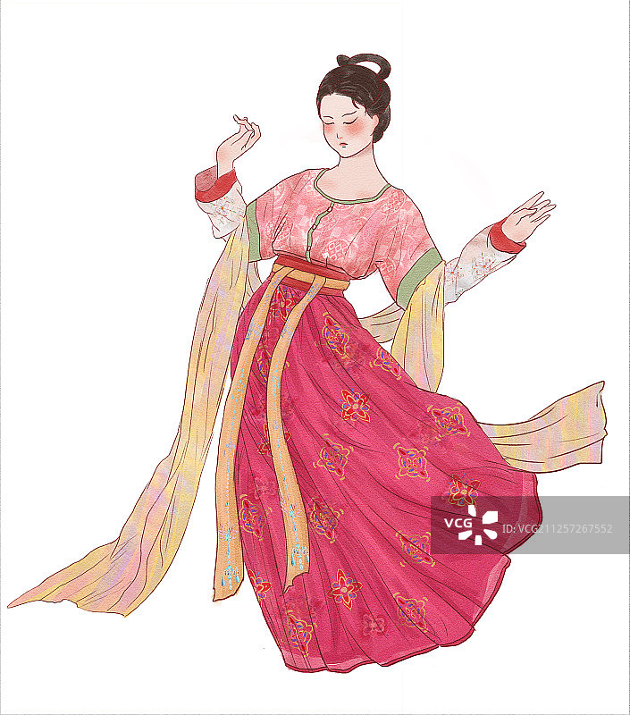 汉服设计图片素材