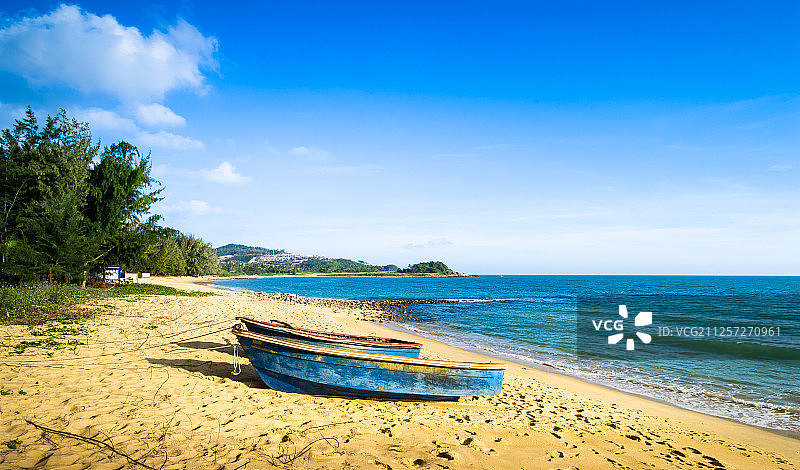 海南省万宁市石梅湾南燕湾风景旅游区图片素材