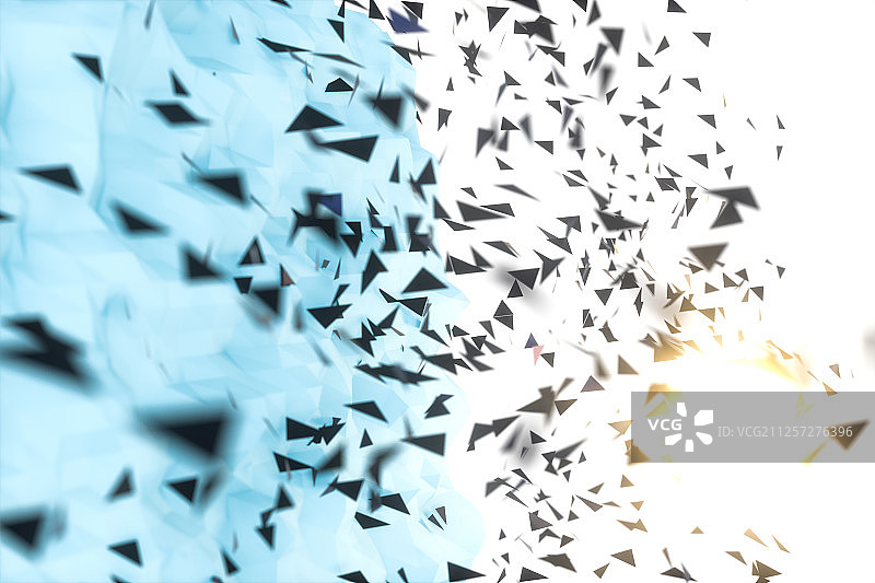 三角形结构平面背景 三维渲染图片素材