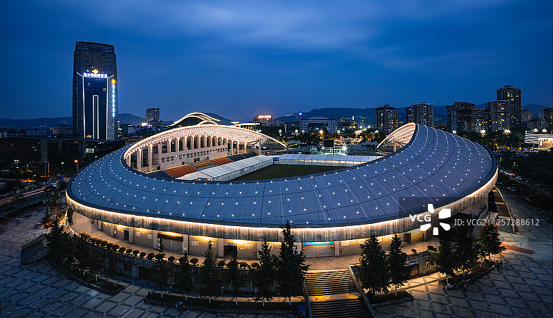 宜宾城市夜景图片素材
