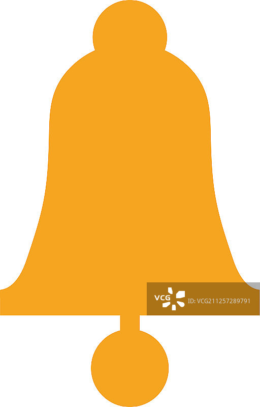 风铃通知图标设计模板图片素材