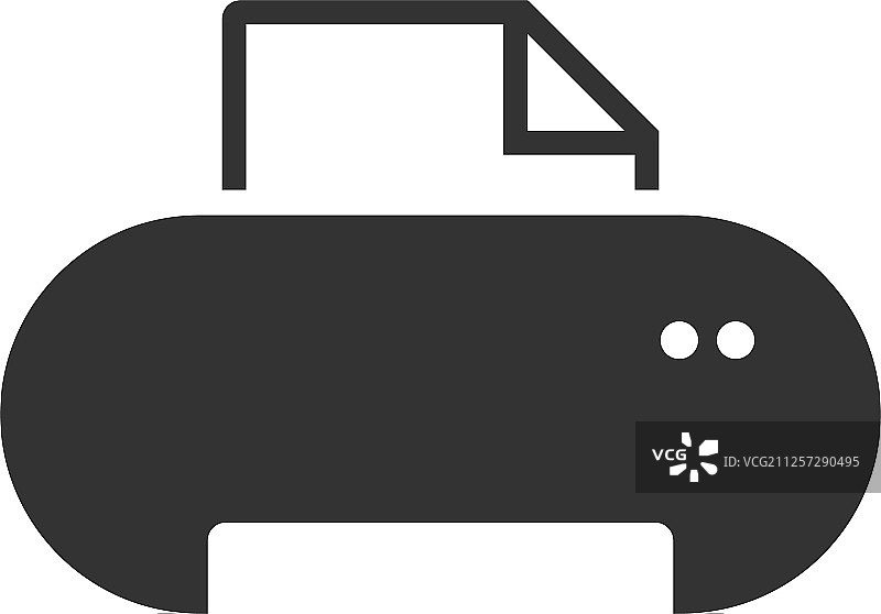 打印机图形图标设计模版图片素材