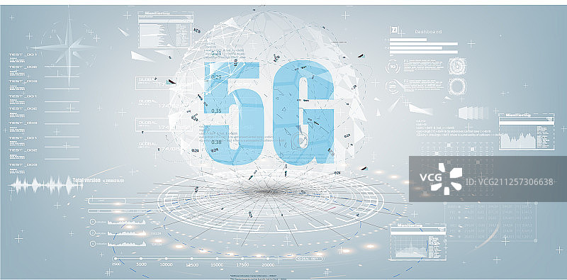 未来科技5G互联网展示设计图片素材