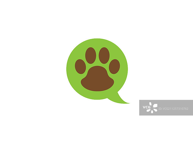 爪垫标志图片素材