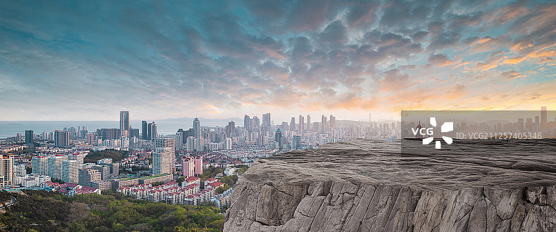 岩石平台图片素材