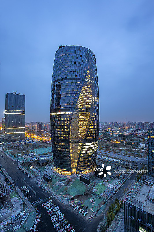 “夜空之眼”--丽泽soho图片素材