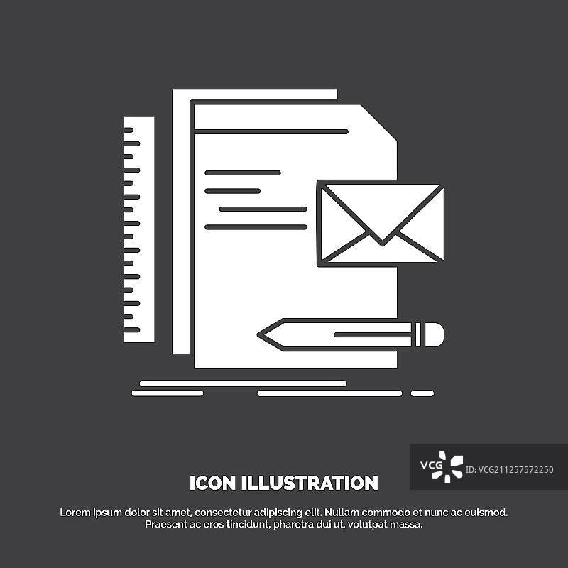 品牌公司标识信函演示图标图片素材