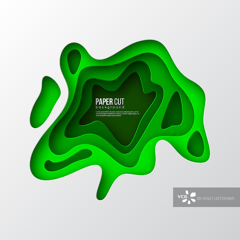 3D剪纸风格背景图片素材