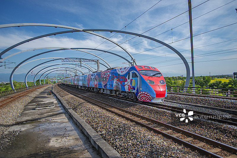 台湾宜兰;东山站图片素材