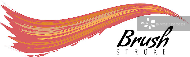 水彩笔触或丙烯颜料涂抹图片素材