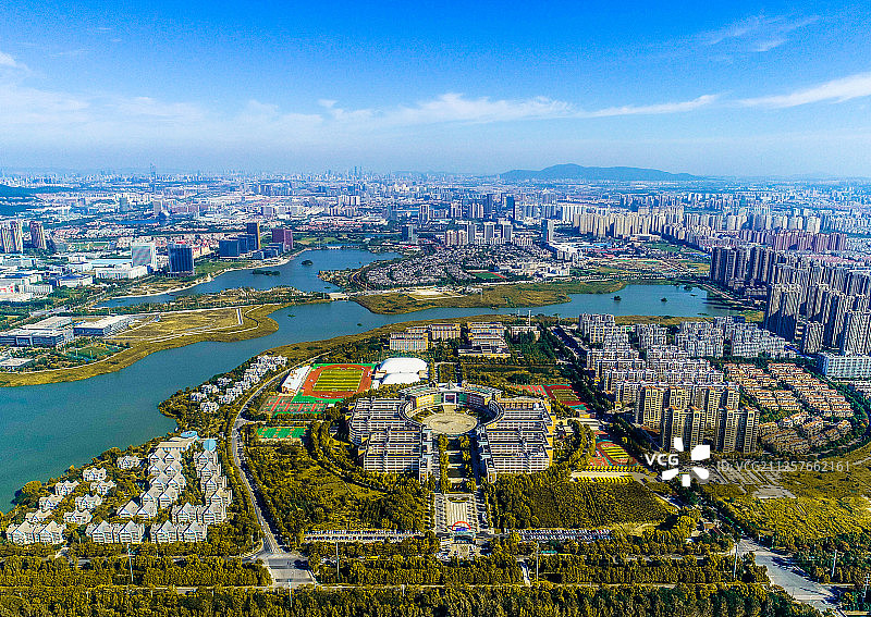 南京九龙湖风光图片素材