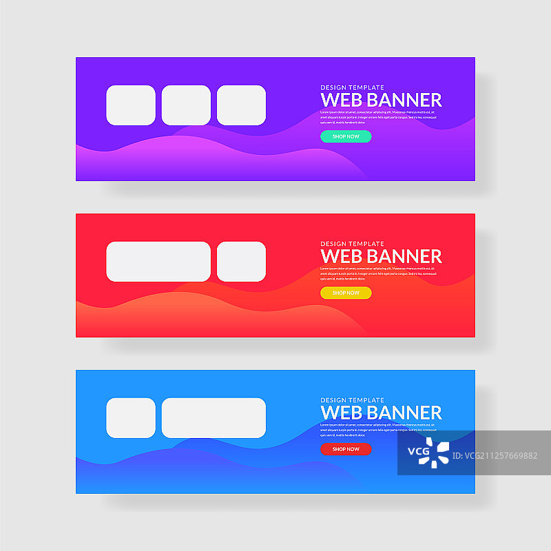 网站banner UI UX图片素材