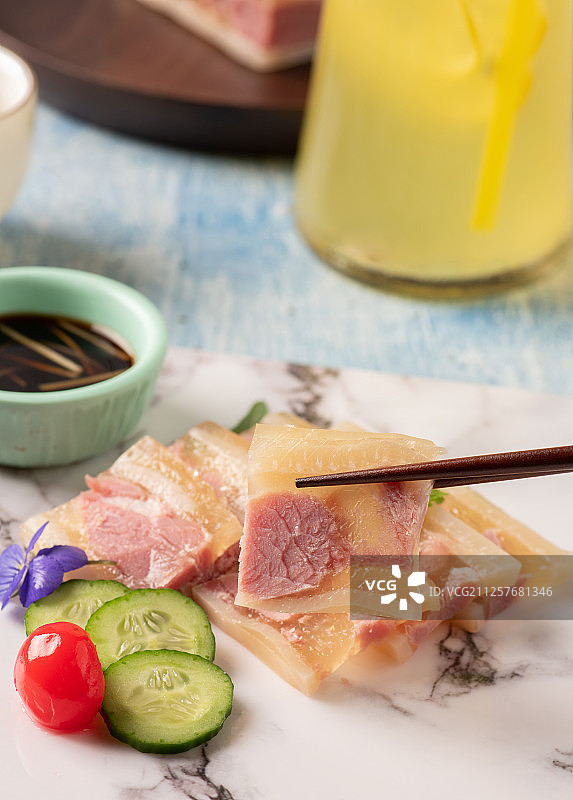 水晶肴肉图片素材