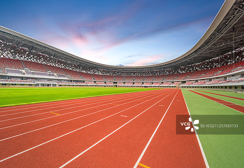 体育馆田径跑道图片素材