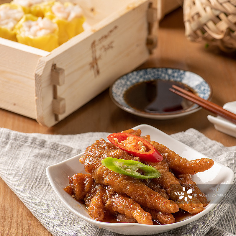 虎皮凤爪图片素材