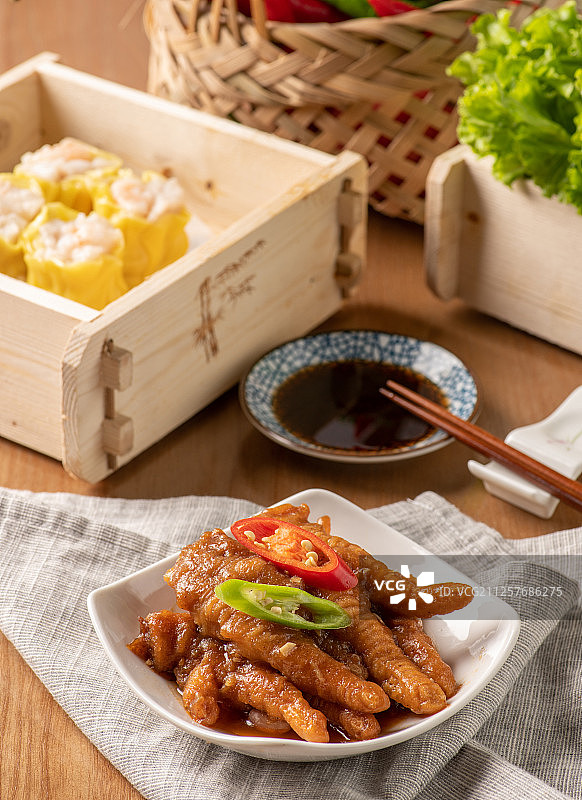 虎皮凤爪图片素材