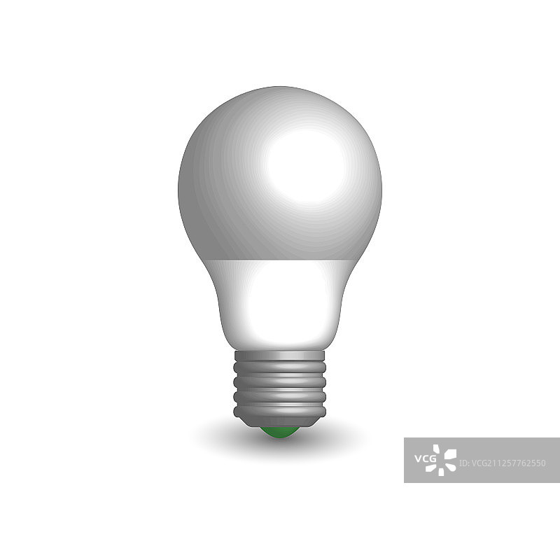 3D LED灯泡图片素材