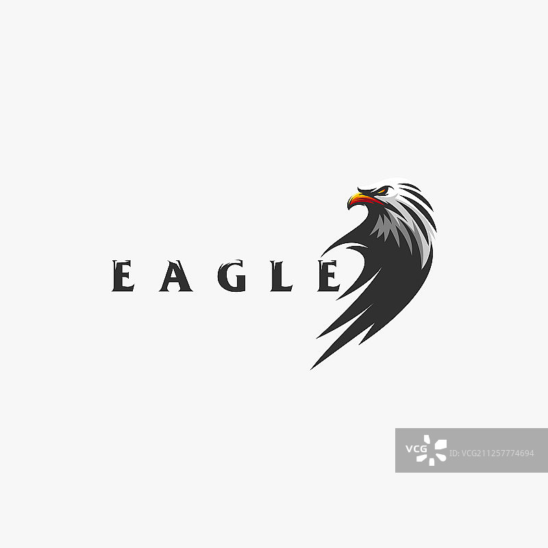 老鹰标志设计图片素材