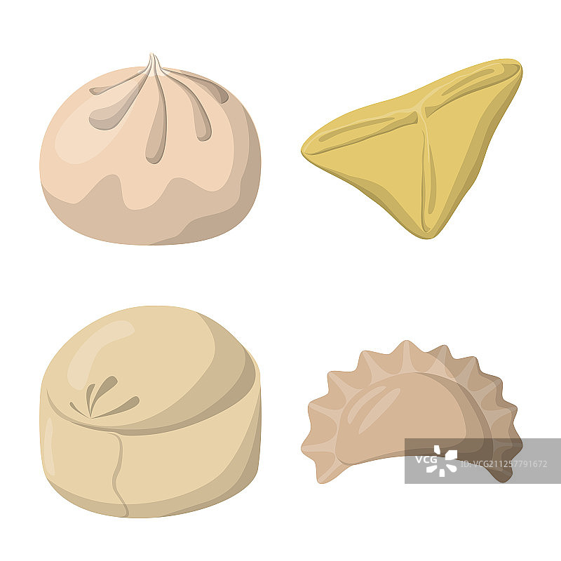 饺子和食品标志图片素材