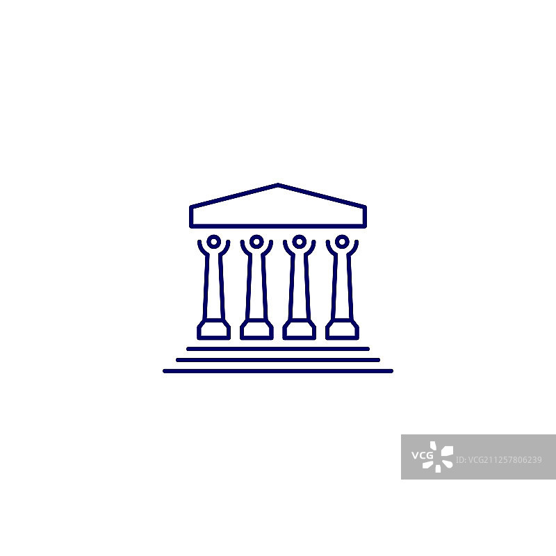 人民法律支柱标志图标图片素材