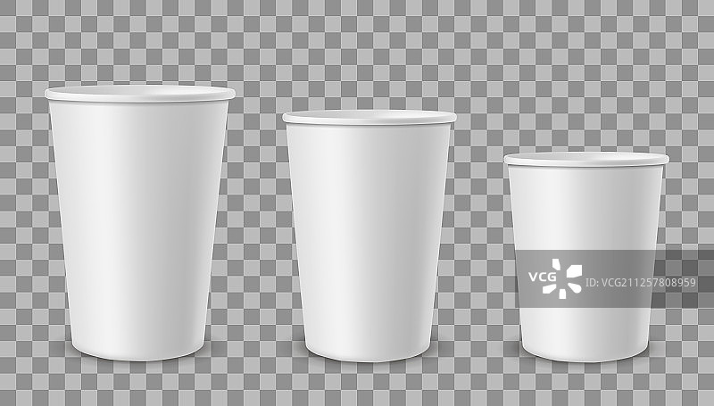 白色纸杯饮品图片素材