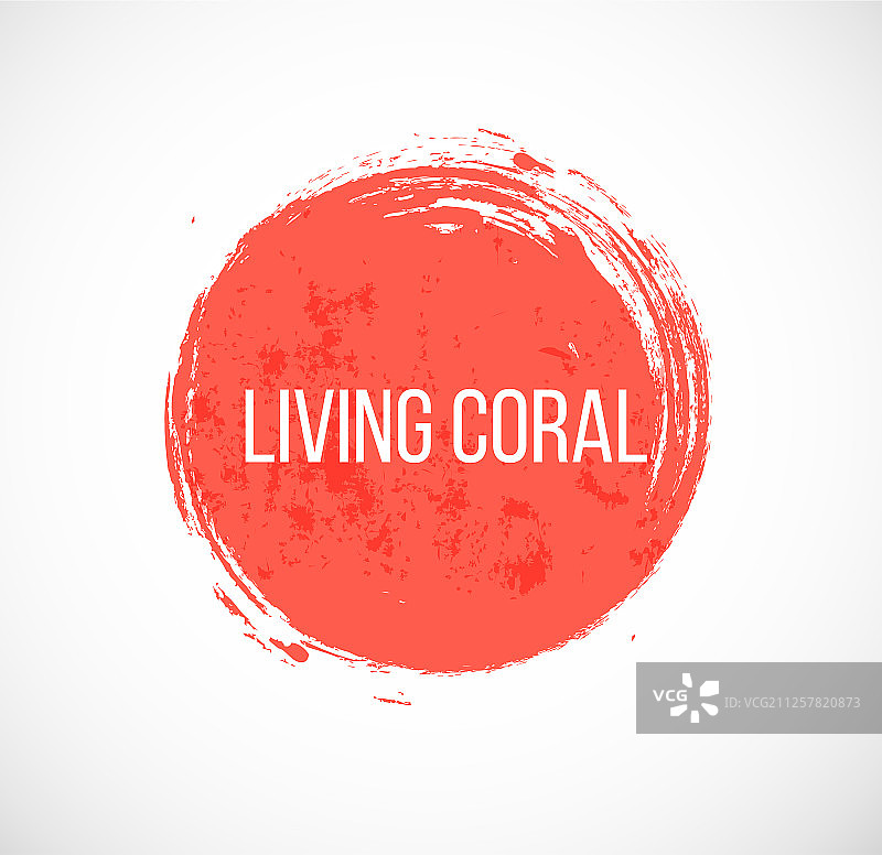 珊瑚色圆形抽象背景图片素材