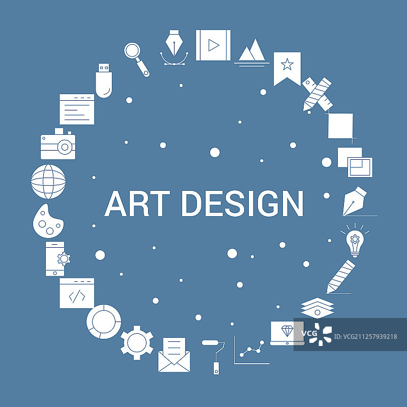 艺术设计图标信息图模板图片素材
