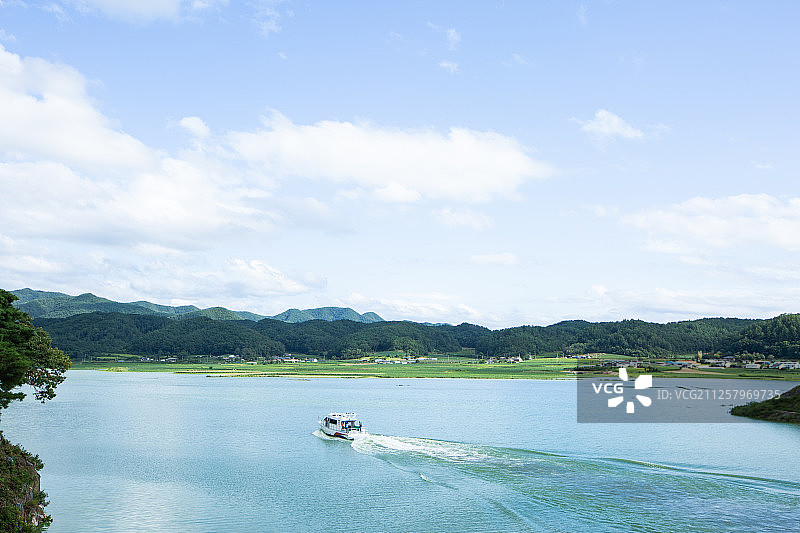 水坝、水、湖泊图片素材