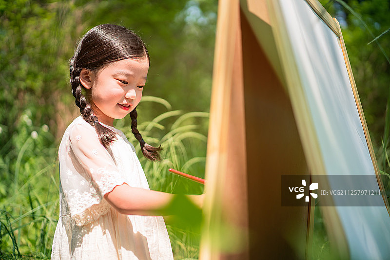 儿童，美术，美术课，着色图片素材