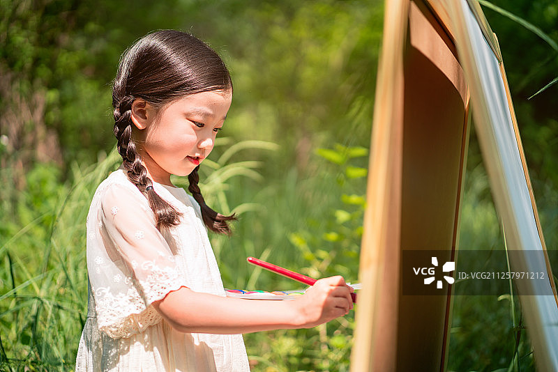 儿童，美术，美术课，着色图片素材