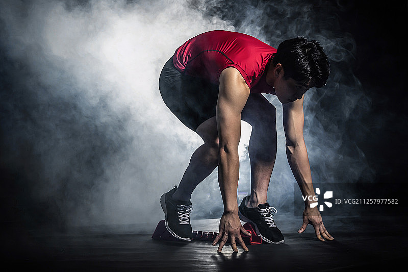 田径运动员，运动员，起跑线，起跑，起点，准备图片素材