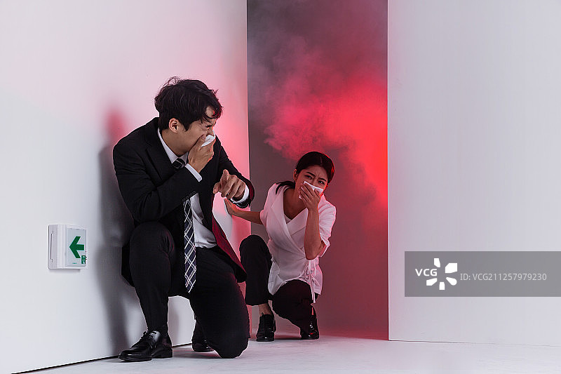 训练、火灾、事故、火焰、危机、紧急情况、逃生、紧急出口、烟雾图片素材