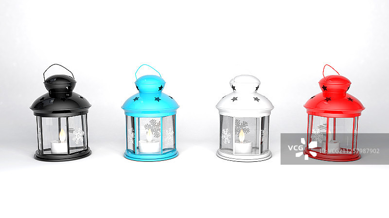 圣诞节烛台图片素材