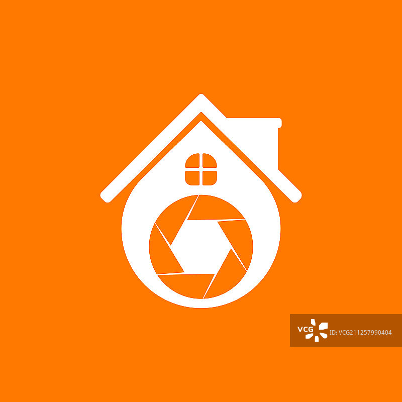 房屋摄影Logo模板支持图标图片素材