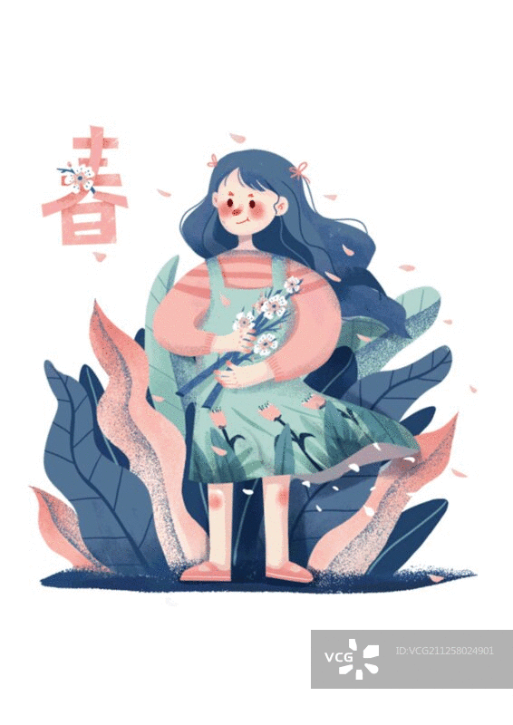 春姑娘图片素材