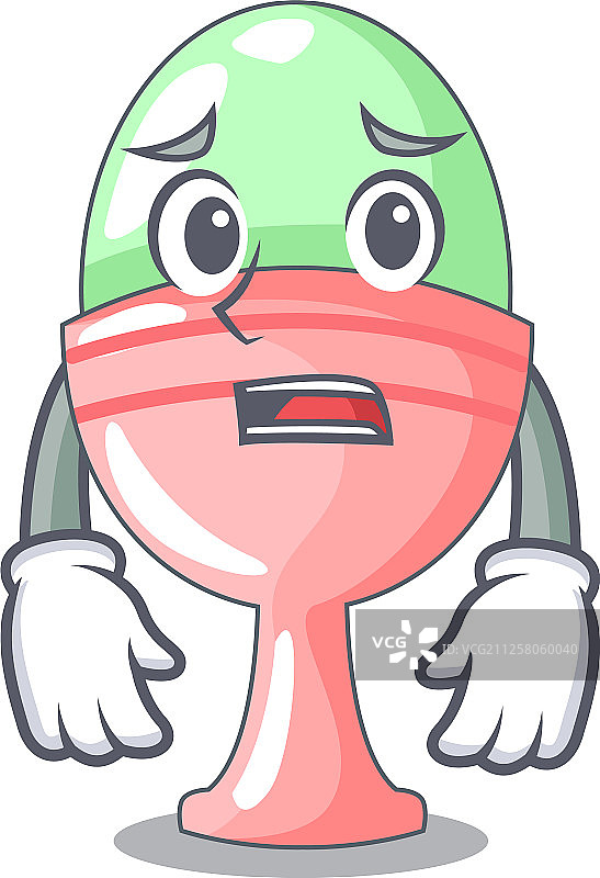 卡通煮熟的有机鸡蛋图片素材