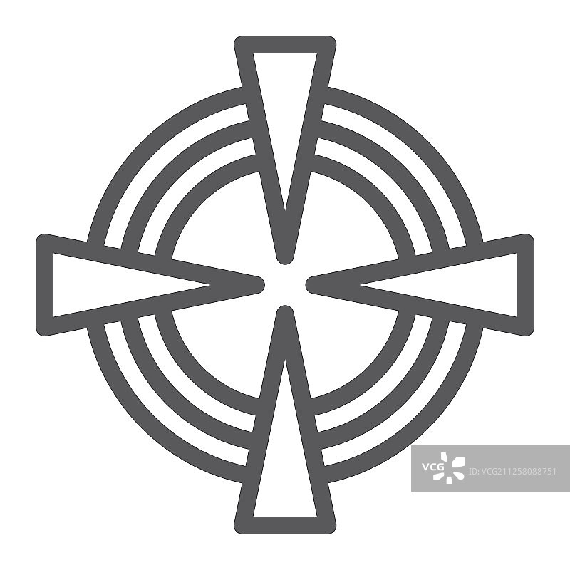 目标线图标，游戏和瞄准焦点标志图片素材