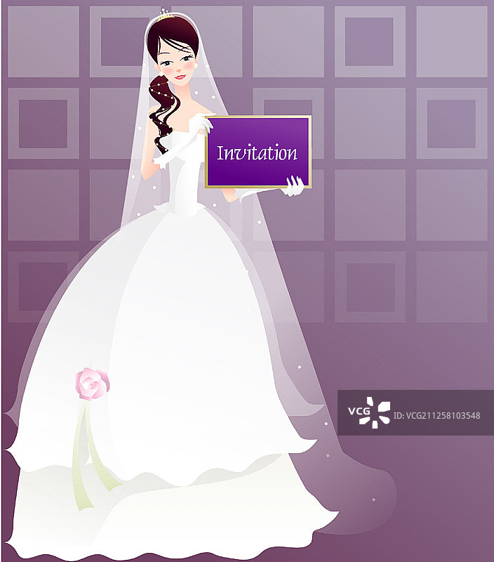 婚礼概念矢量插画图片素材