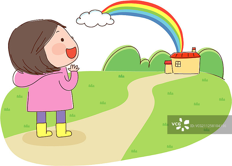 四个季节图片素材