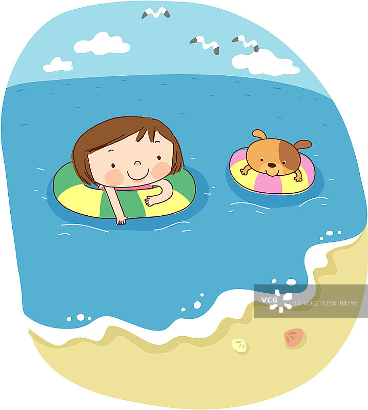 四个季节图片素材