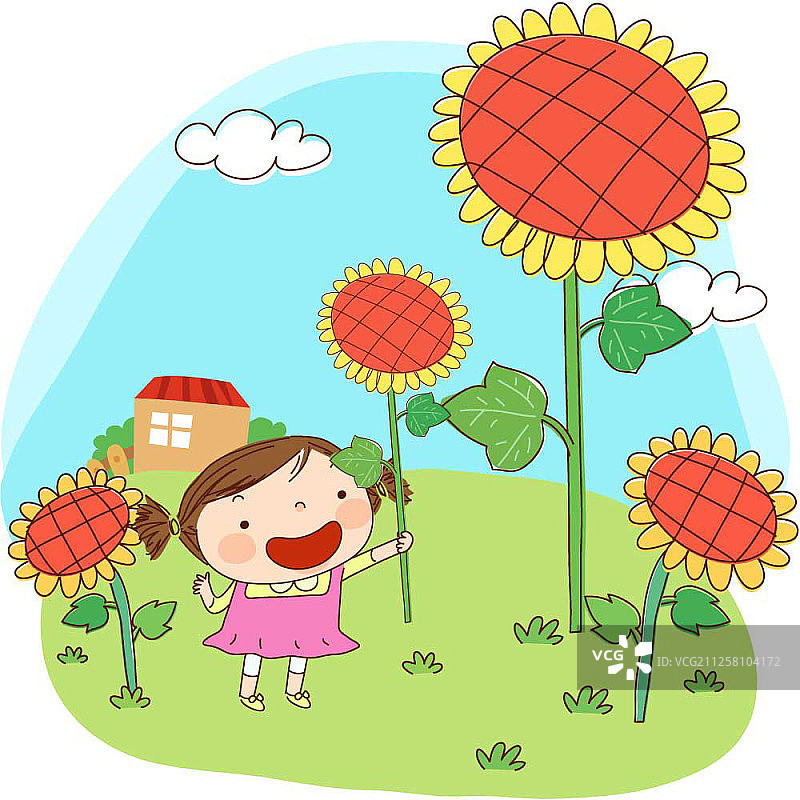 四个季节图片素材