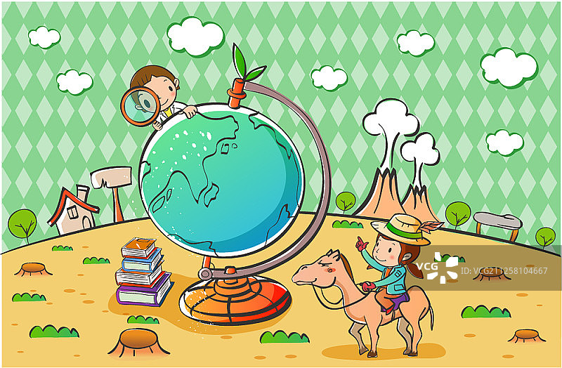 教育概念矢量插图图片素材