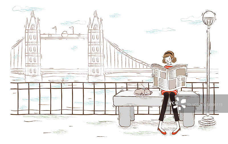 独自环游世界的女人图片素材