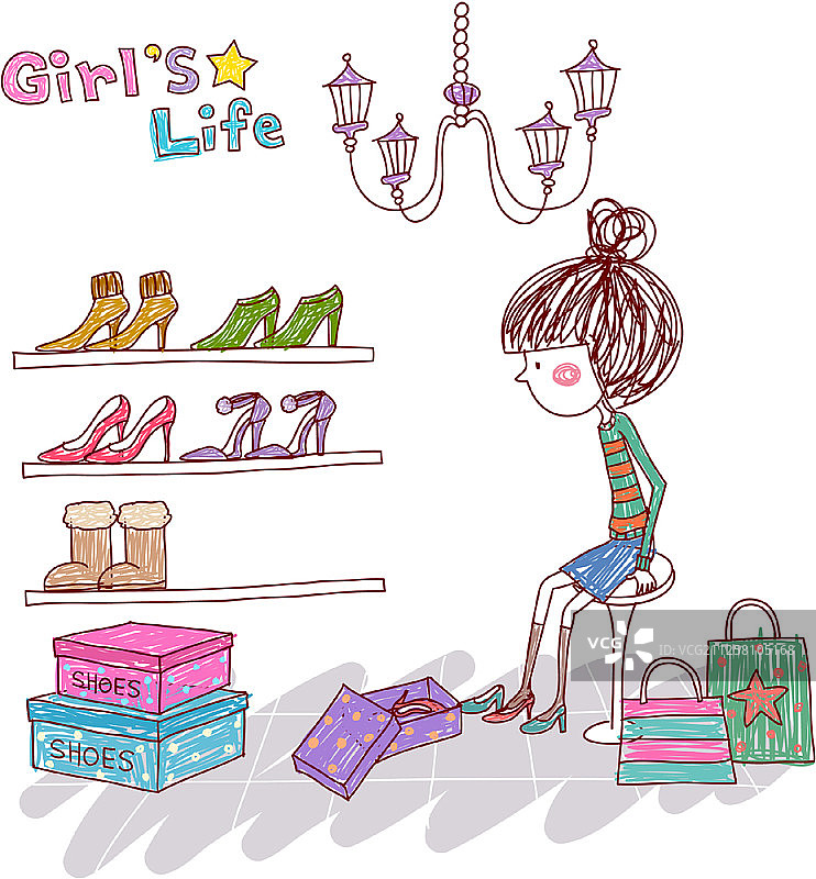 女性生活方式图片素材