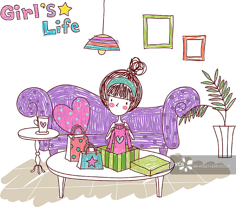 女性生活方式图片素材