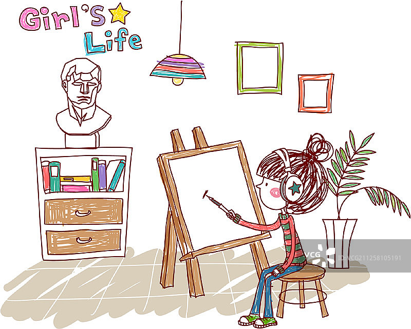 女性生活方式图片素材