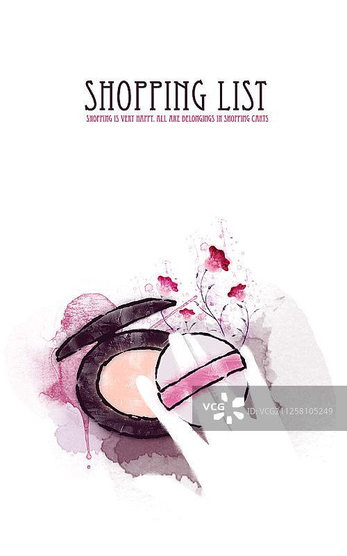 购物商品插画图片素材